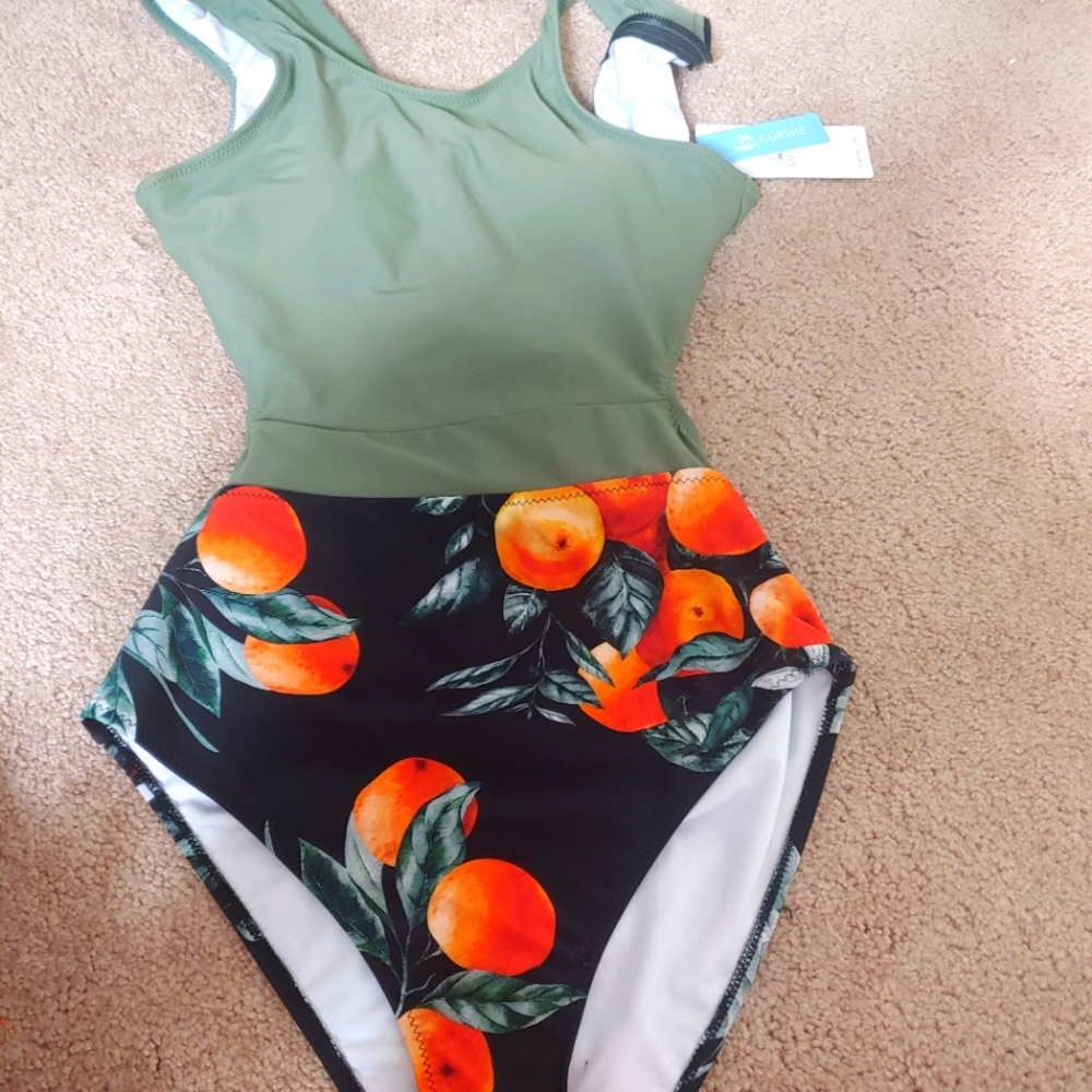 The CUTEST High Rise Open Back One-Piece Swim